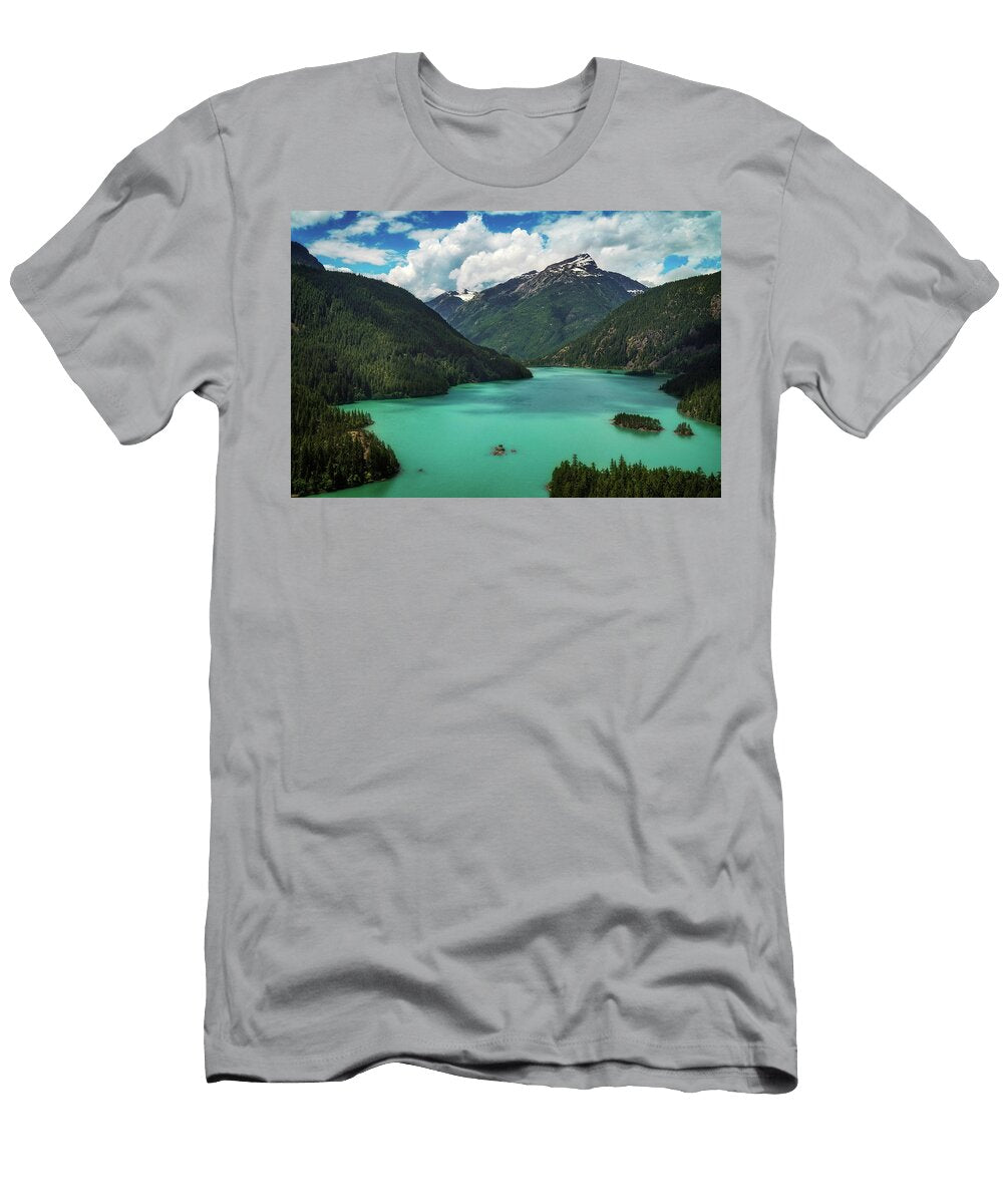 Afternoon At Diablo Lake Rick Berk T-Shirt