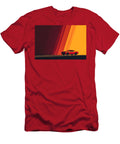 Aggressive Dodge Challenger Hellcat Outline Modern Muscle Icon Nathanael Ruiz T-Shirt