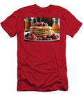 Ai Generated Pancakes Breakfast Berries Food Meal Yummy Delicious Fruits More Than Pictures T-Shirt