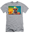 Ai Made Folly Madness Fun Vacation Summer Concept Parties Gre Background Colorful Cocktail H Dog Cool Animal Holiday Vacation Background Joke Mexican Mexico Pet Temperature Funny Hair Hot N Akkash T-Shirt