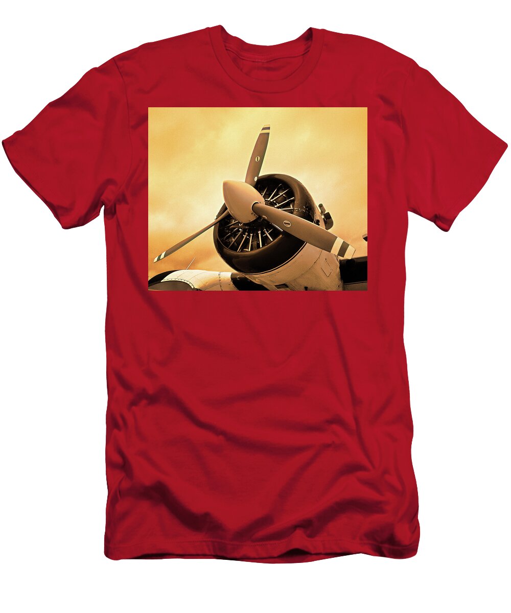 Airplane Engine Bill Dussault T-Shirt