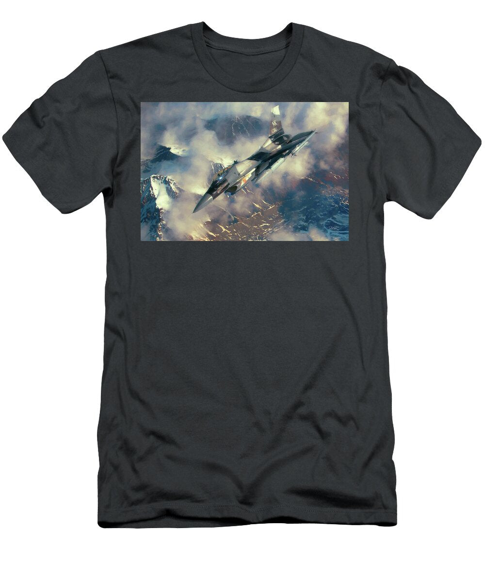 Alaskan Falcon David Luebbert T-Shirt