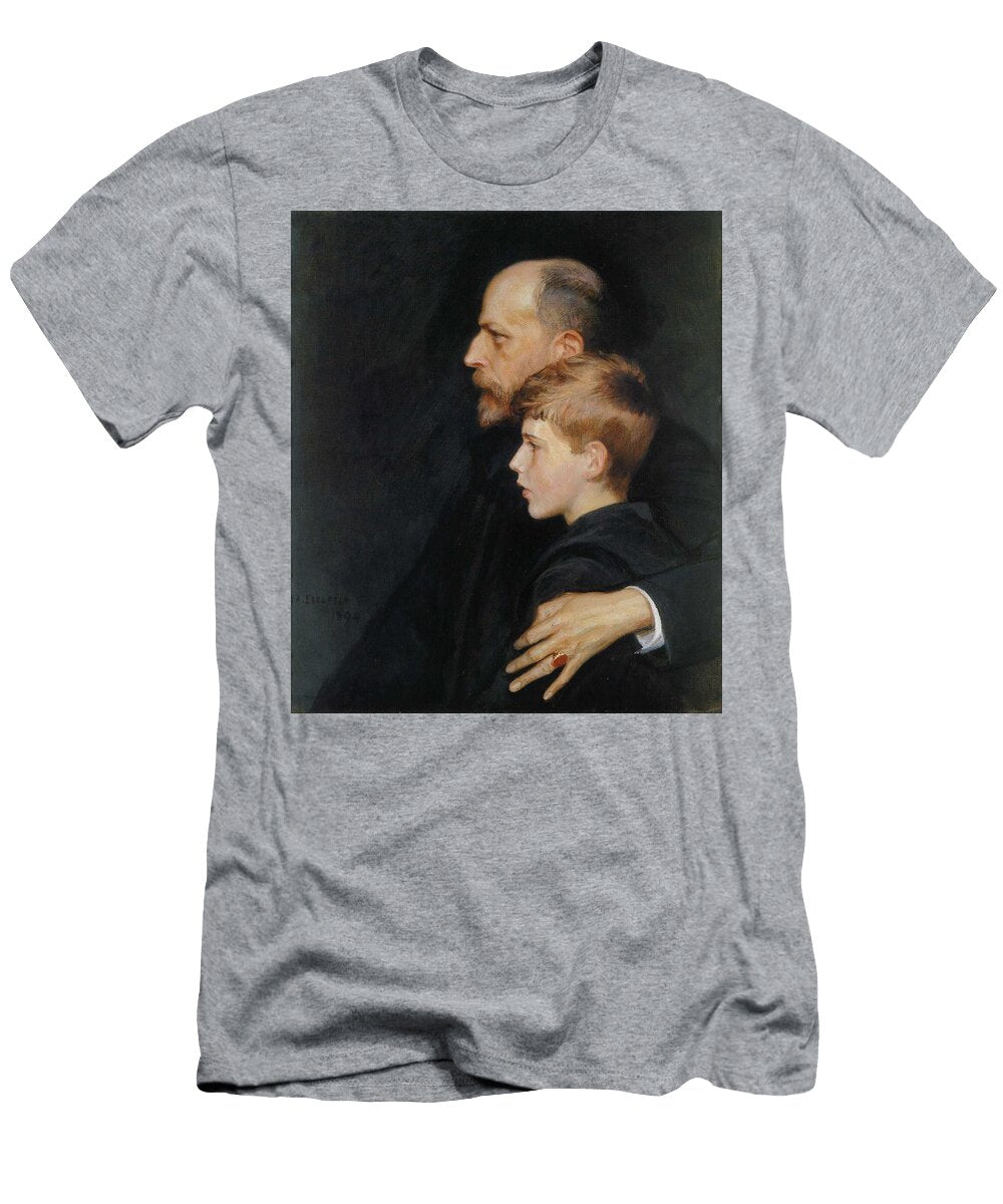 Albert Edelfelt Pietro and Mario Krohn Celestial Images T-Shirt