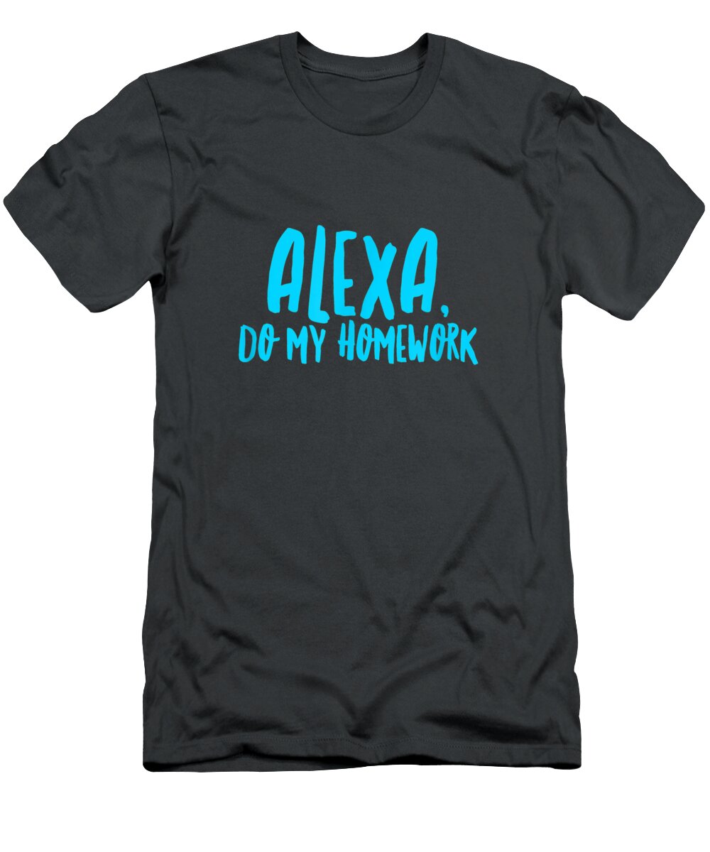 Alexa Do My Homework Funnykids Youth Kilian Rey T-Shirt
