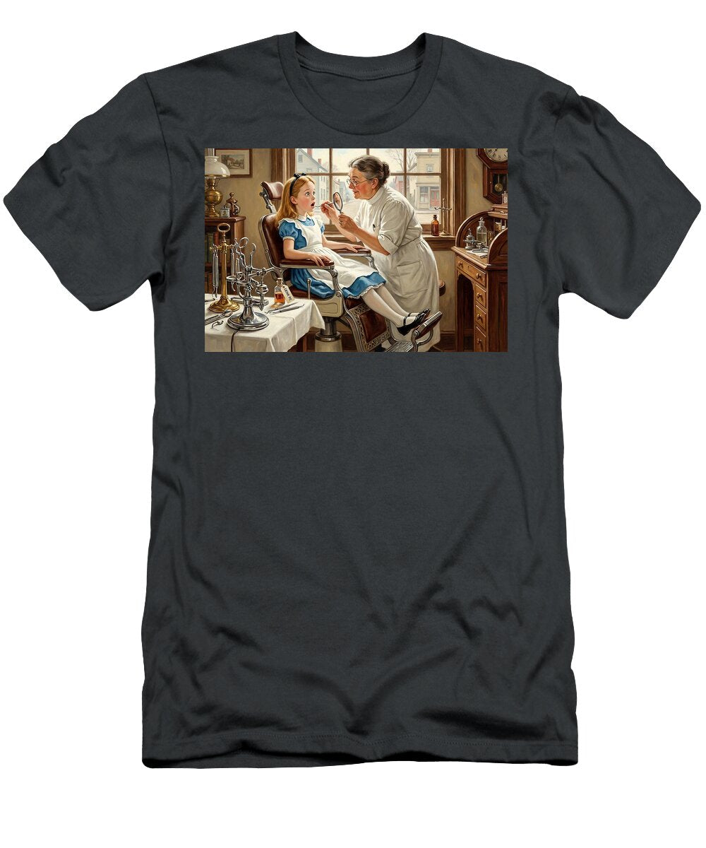 Alice in Wonderland At the Dentist Titan Lore Co T-Shirt