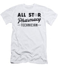 All Star Pharmacy Technician Pharmacist Medicine Tshirtconcepts Marvin Poppe T-Shirt