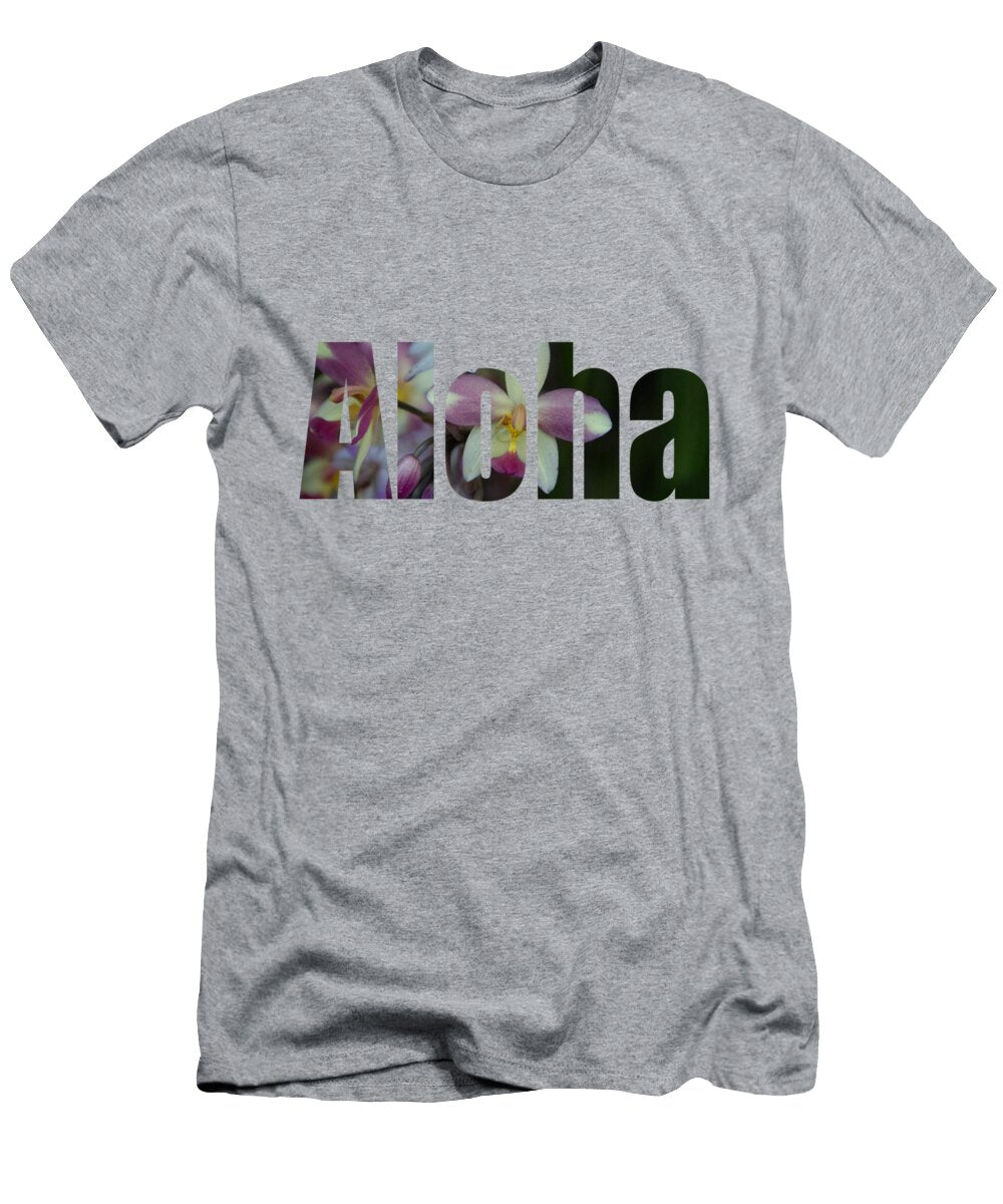 Aloha Orchids Type Kerri Ligatich T-Shirt
