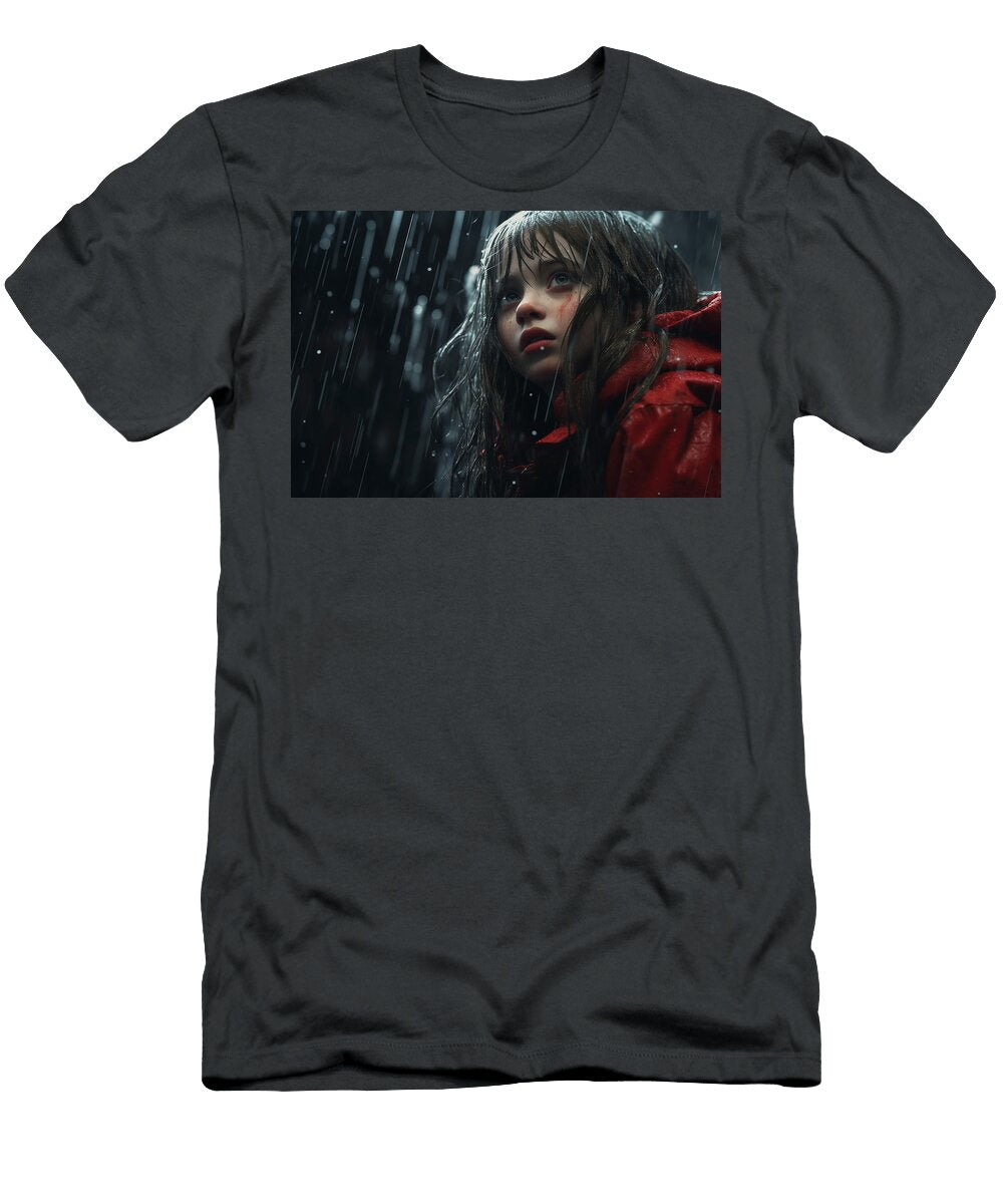 Alone in Rainy Night Boyan Dimitrov T-Shirt