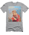 Alsace or Monk Reading C1914 Oil on Canvas Odilon Redon T-Shirt