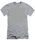 Alternating Curve Wave Chevron Pattern in Silver Sand and Granite Gray N2537 Holy Rock Design T-Shirt