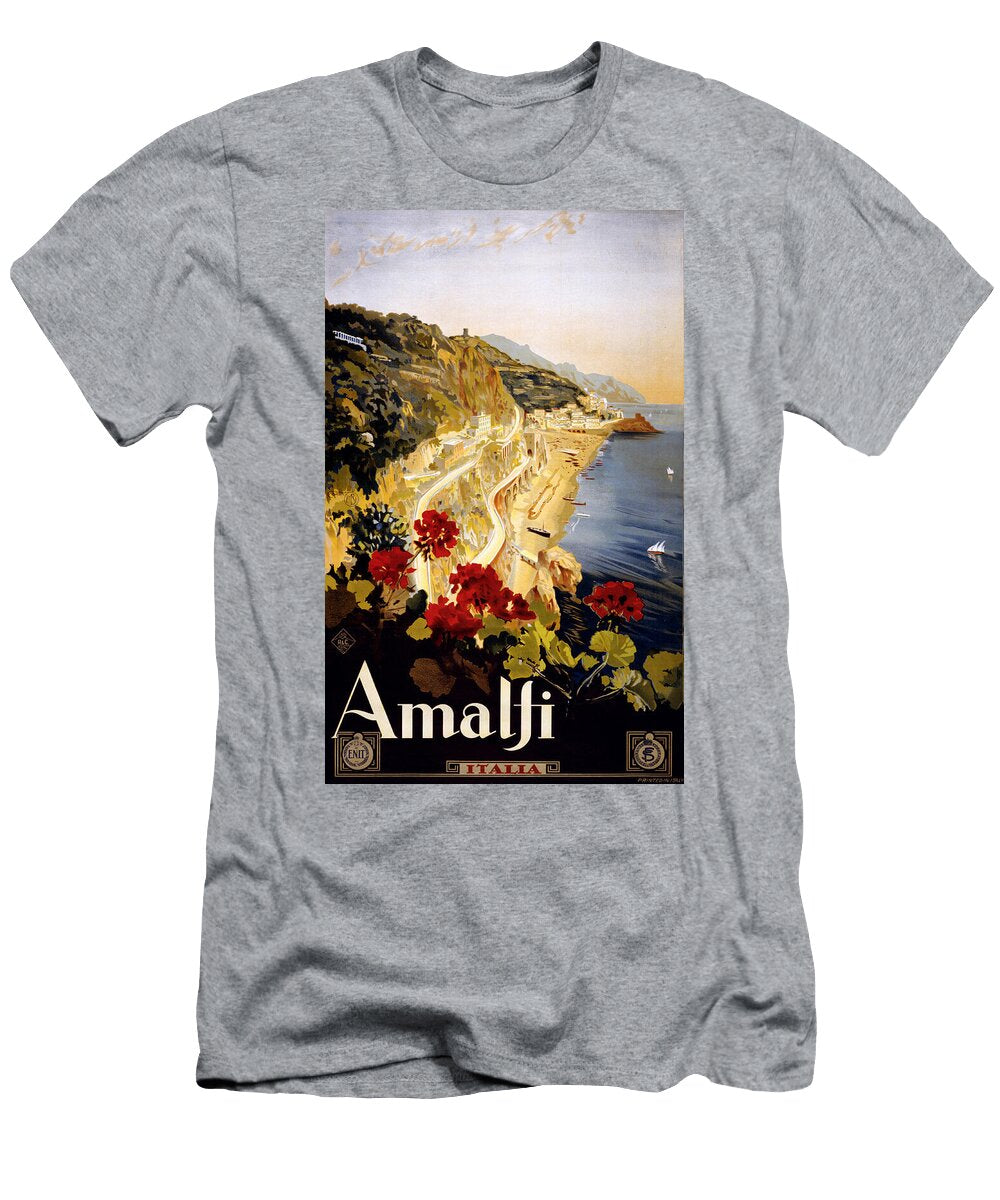Amalfi Coast Scenic View World Art Collective T-Shirt