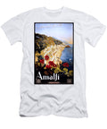 Amalfi Italy Travel Poster for Enit Ca 1915 Vintage Printery T-Shirt