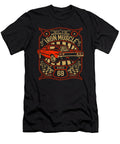 American Classic Muscle Car Vintage Cars Riders Florian Dold Art T-Shirt