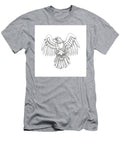 American Eagle Clutching Skull Doodle Aloysius Patrimonio T-Shirt