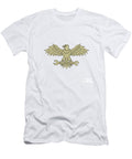 American Eagle Clutching Spanner Drawing Aloysius Patrimonio T-Shirt