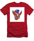 American Eagle Wings USA Flag Drawing Aloysius Patrimonio T-Shirt