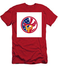 American Mechanic USA Jack Flag Icon Aloysius Patrimonio T-Shirt