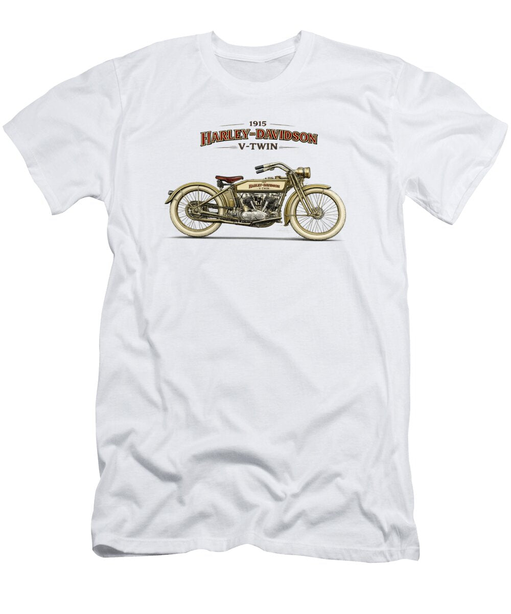 American Muscle 1915 Harley Davidson V Twin Tom Hill T-Shirt