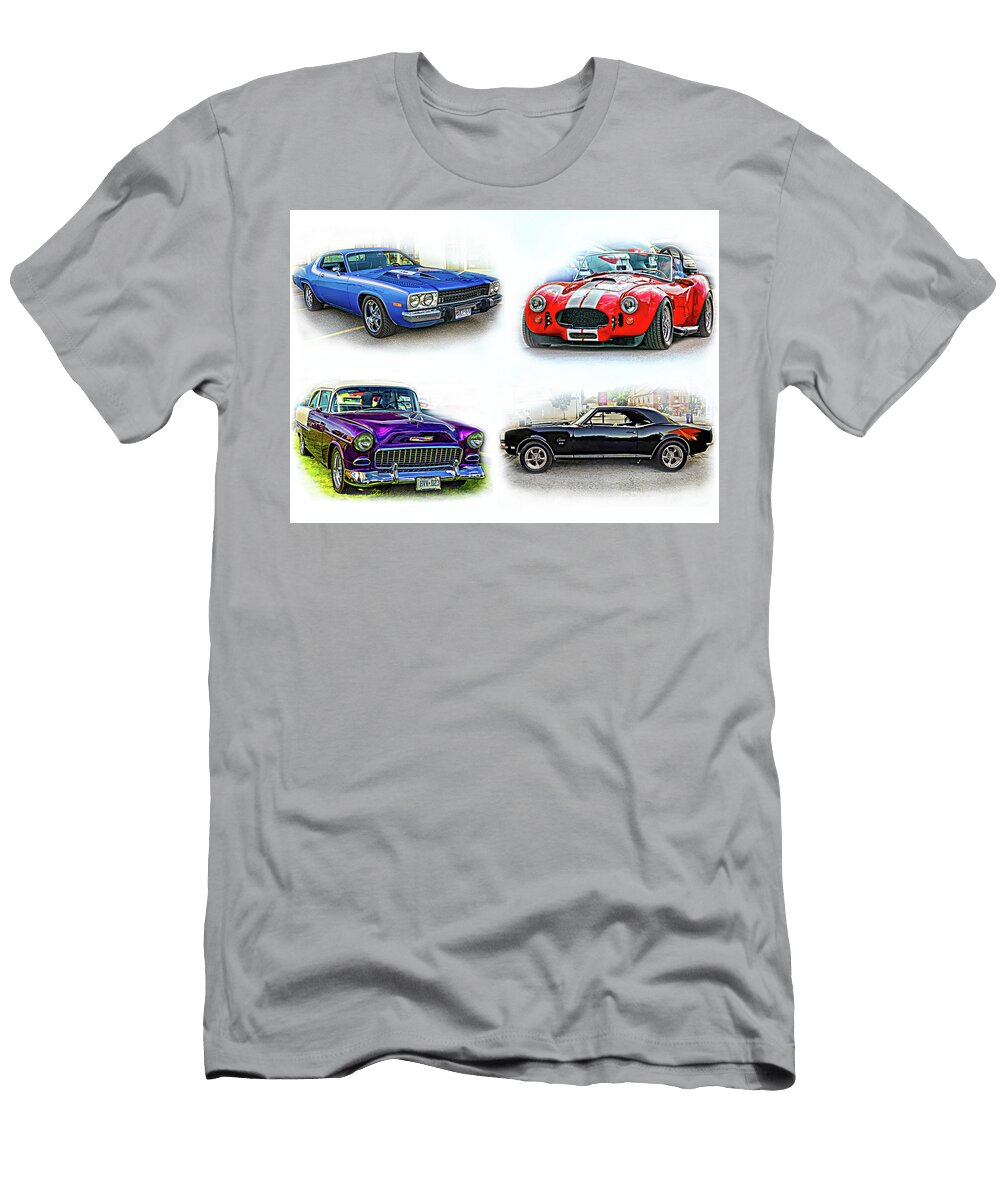 American Muscle Collage Steve Harrington T-Shirt