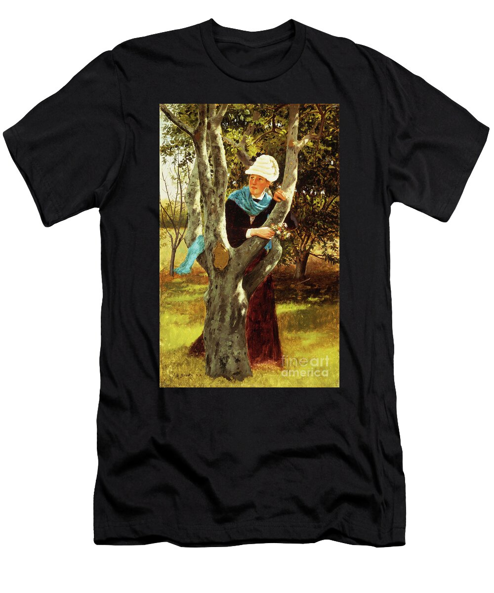 Among the Trees John George Brown T-Shirt