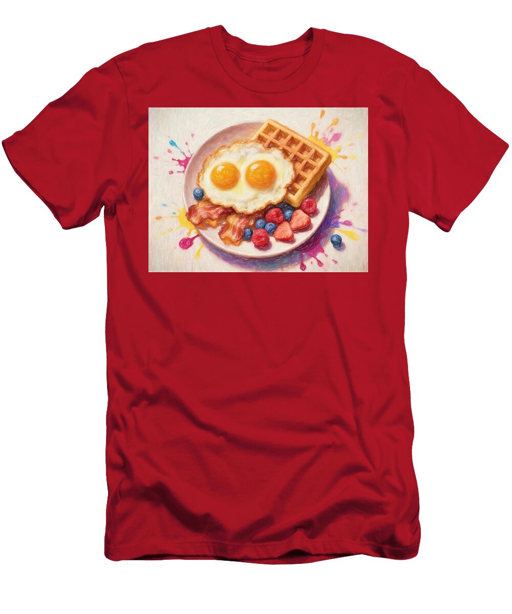 An Artful Breakfast Carol Lowbeer T-Shirt