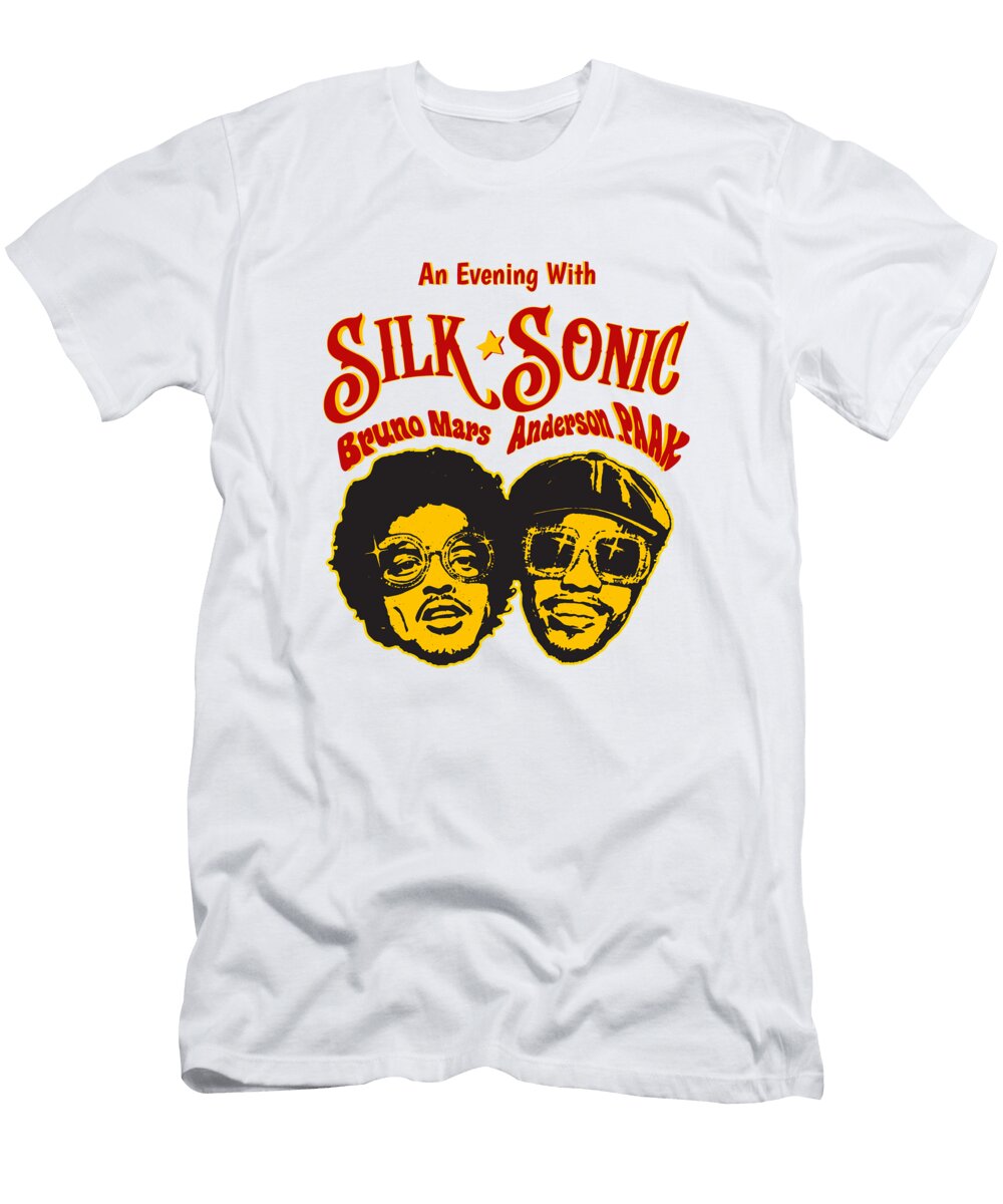 An Evening with Silk Sonic Bruno Mars Anderson Paak Kirania Finest T-Shirt