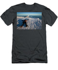 An Exhausted Climber Lies on the Summit Michael Hanson T-Shirt