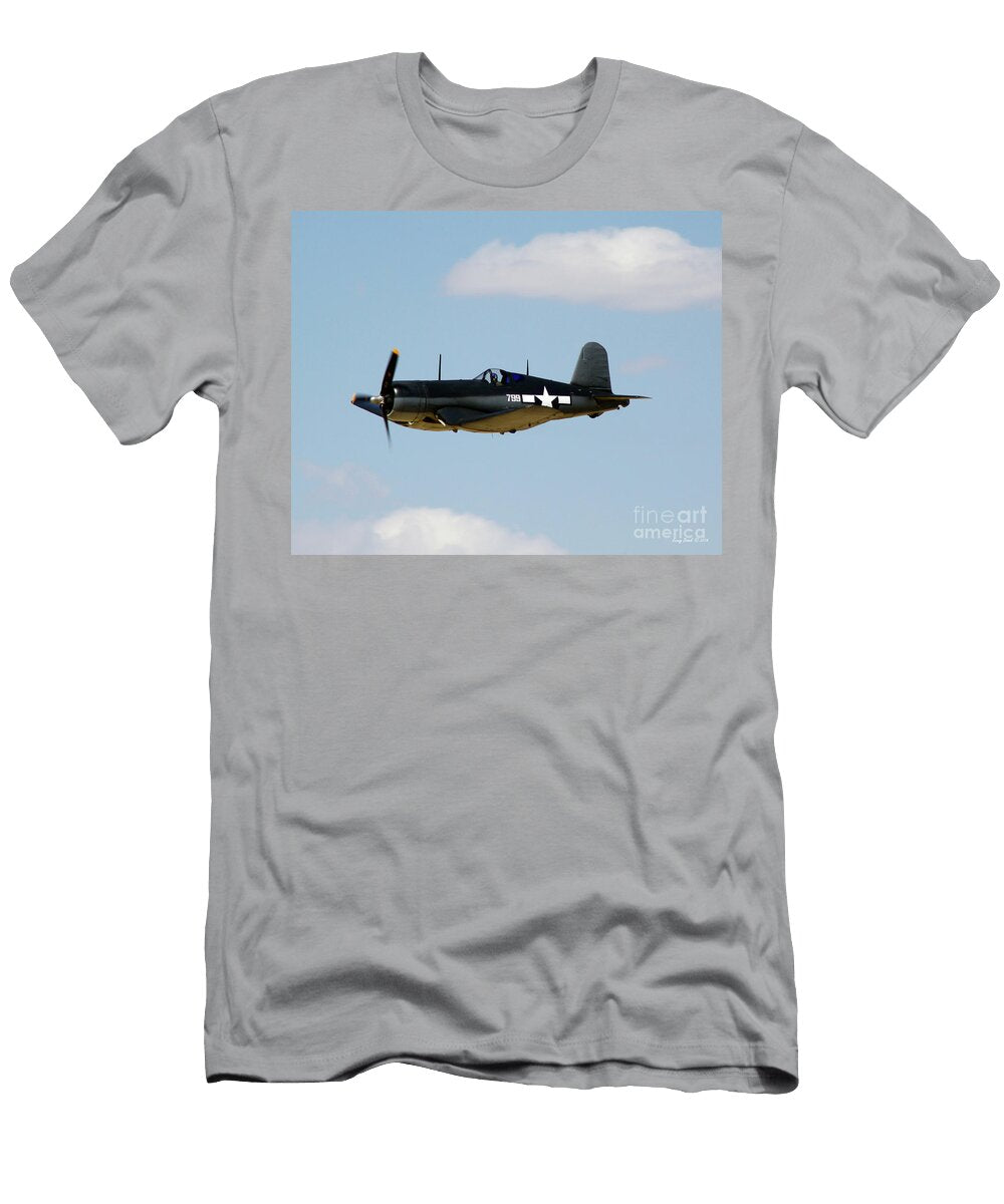 An F 4 Corsair Soars Past the Crowd Kenny Bosak T-Shirt