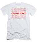 Analyst Accountant Data Scientist Spreadsheet Accounting Jensen Cena T-Shirt