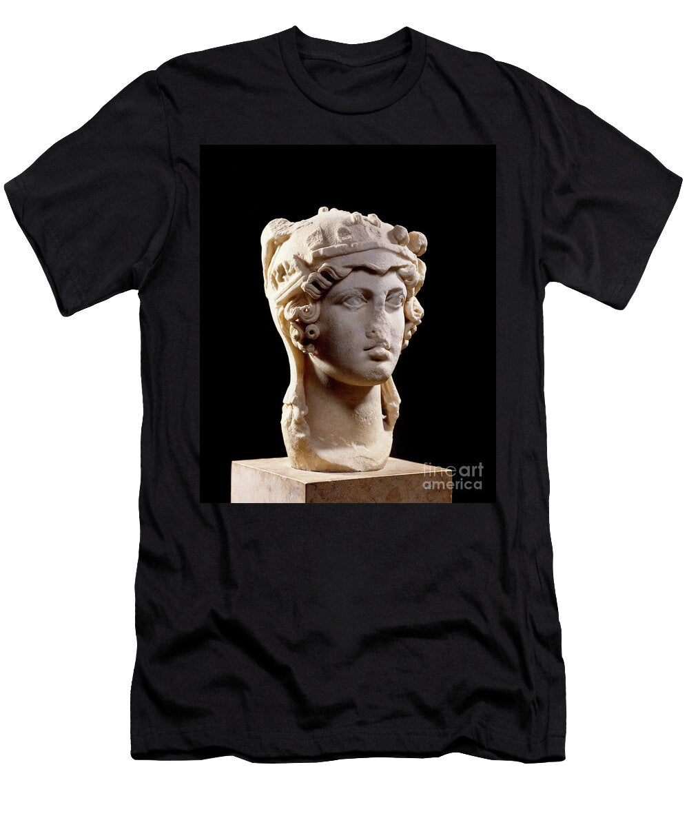 Ancient Greece Head of Athena Parthenos Called Athena Odescalchi 500 401 Bc Marble Greek School T-Shirt