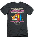 And Dogs Funny Pet Lover Library Worker Luiz Lilya T-Shirt