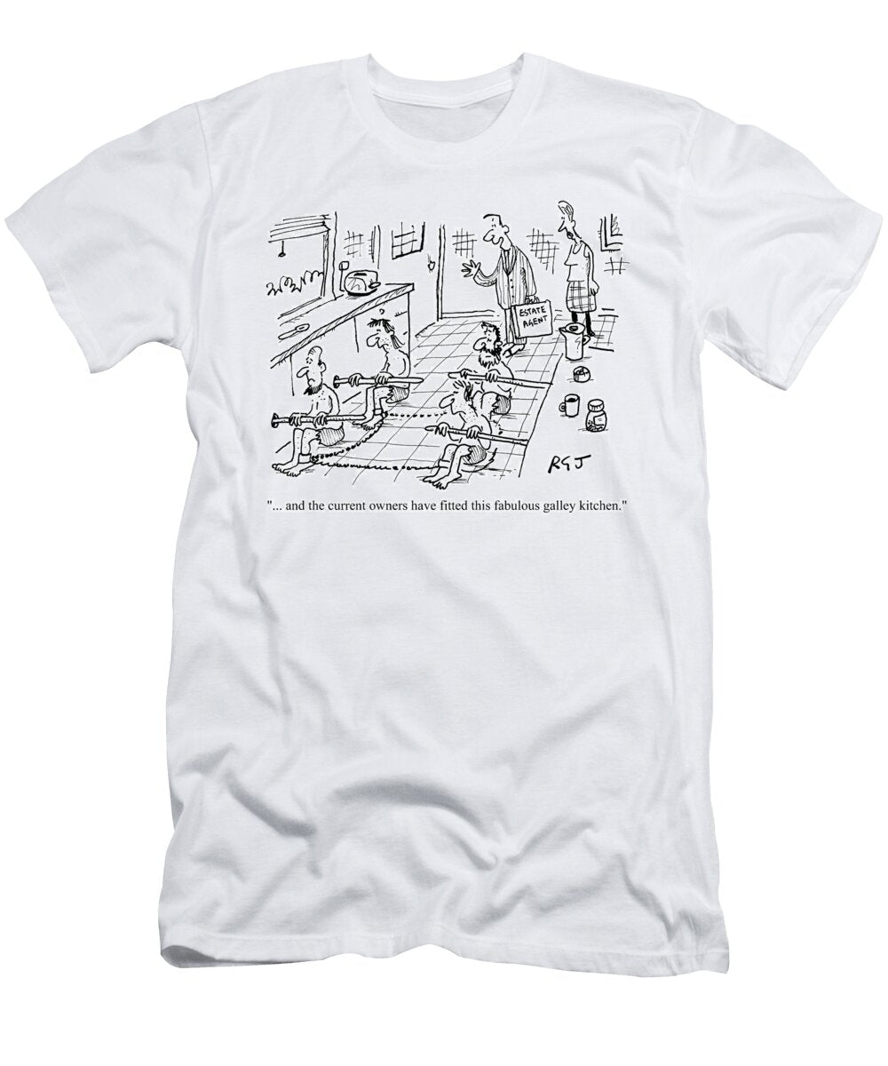 And the Current Owners Have Fitted This Fabulous Galley Richard Jolley T-Shirt