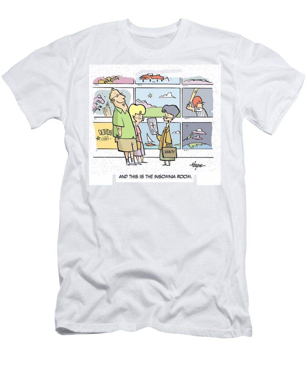 And This Is the Insomnia Room Ralph Hagen T-Shirt