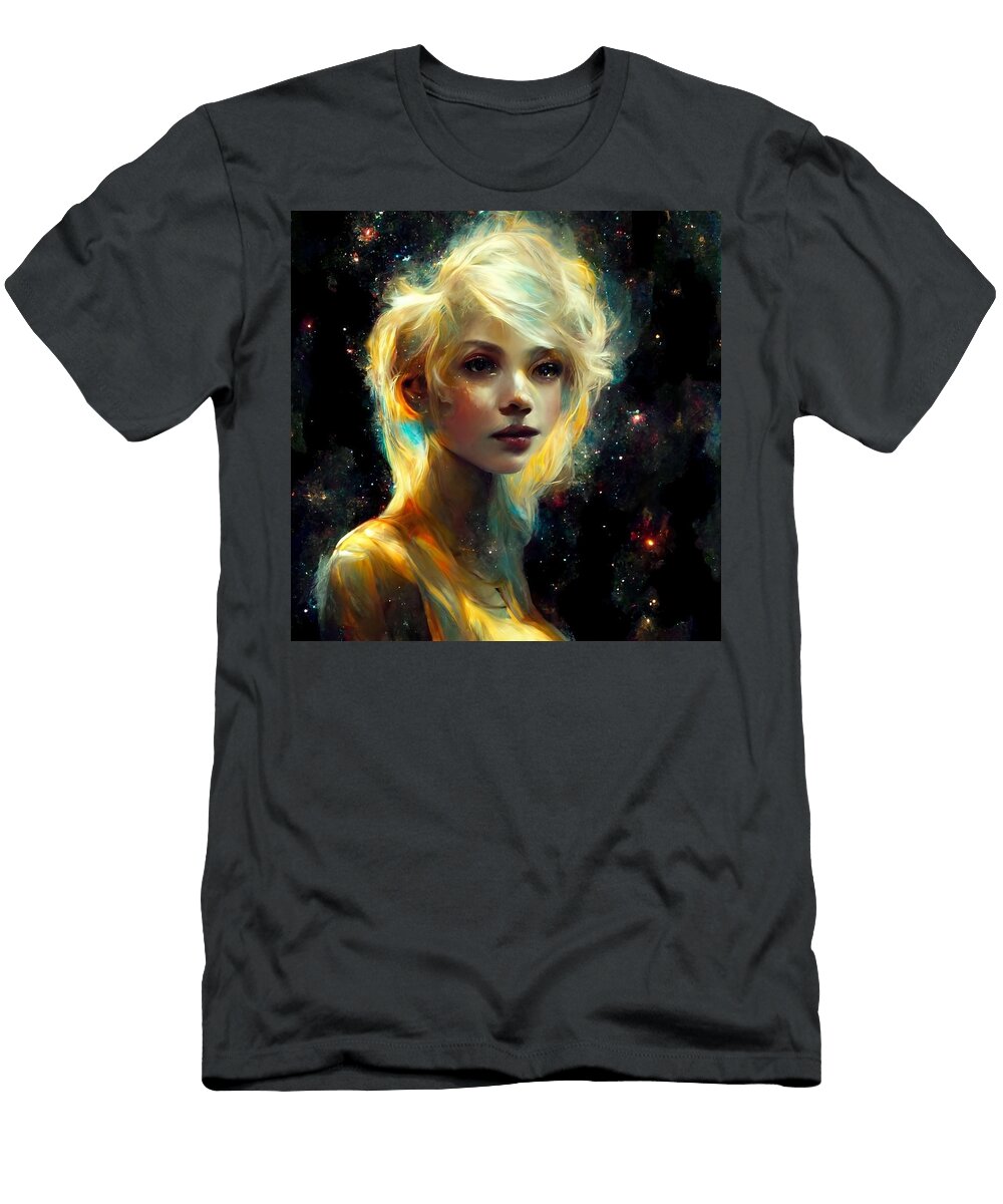 Angel in Stars Brade Evans T-Shirt