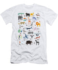Animal Alphabet Abc Nic Squirrell T-Shirt