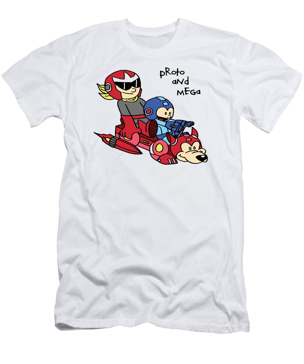 Animal Mega Japanese Man Video Games Gift for Christmas Anime Chipi T-Shirt