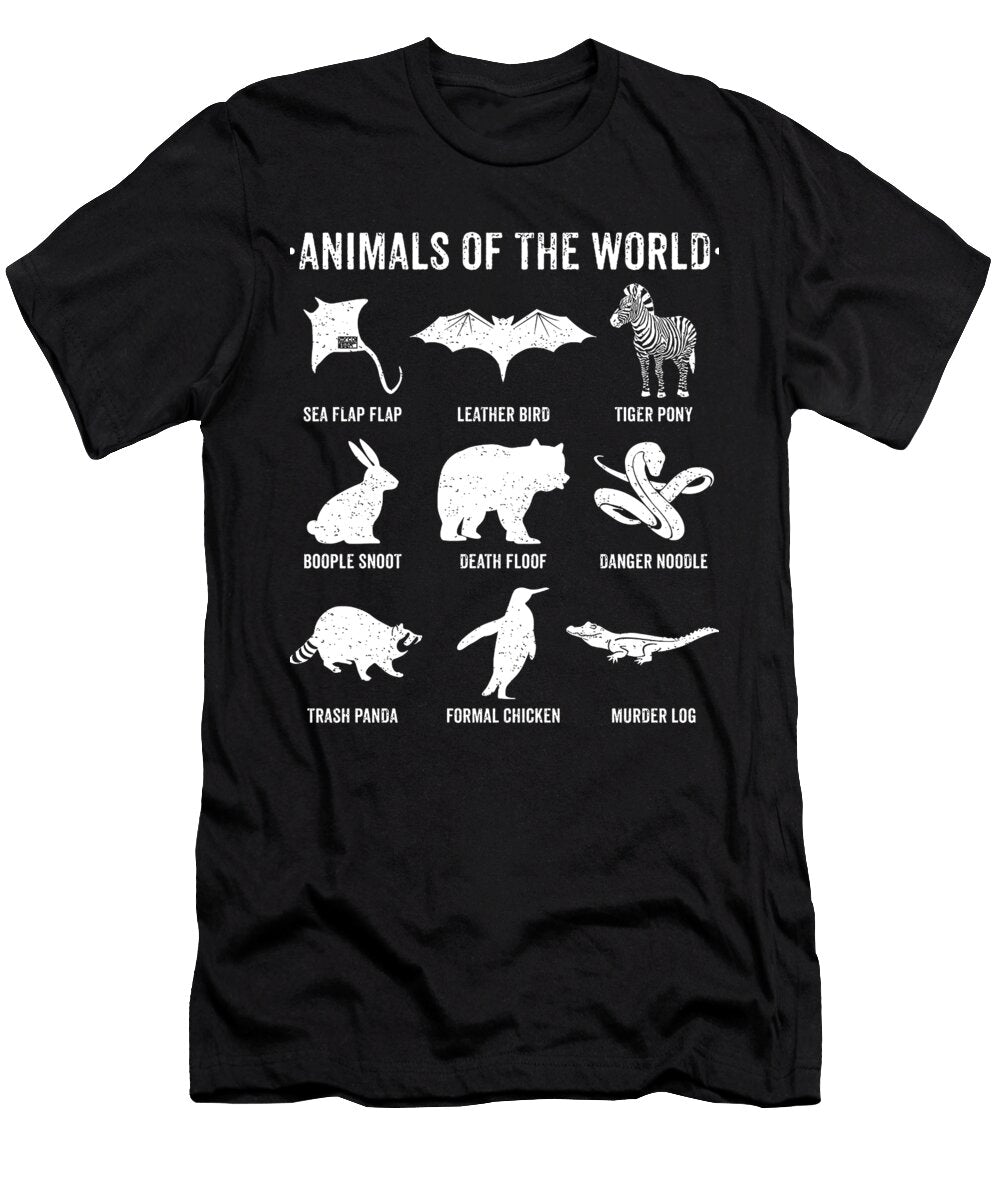 Animal of the World Chia CIA T-Shirt