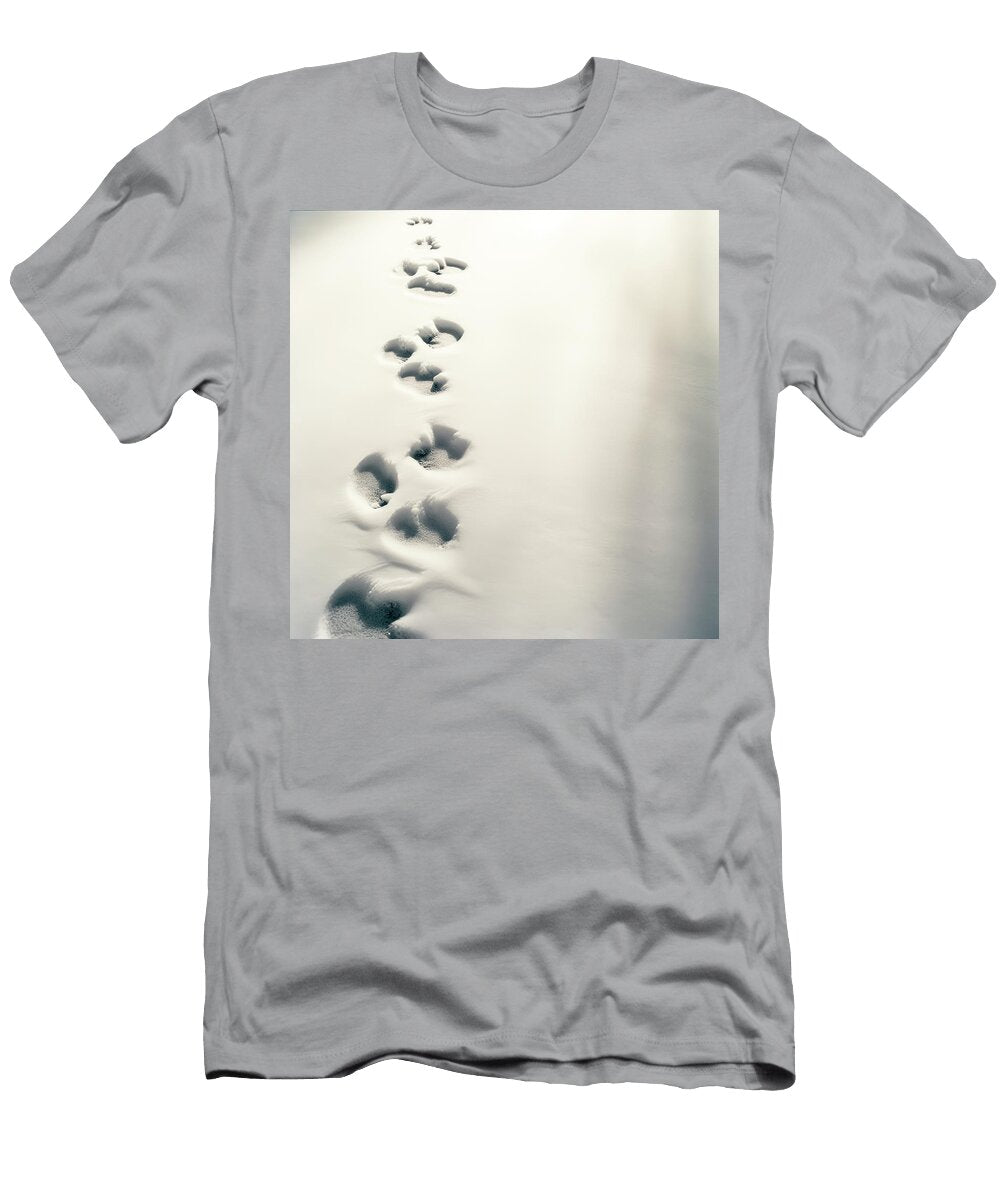Animal Tracks in Snow Melt Yo Pedro T-Shirt