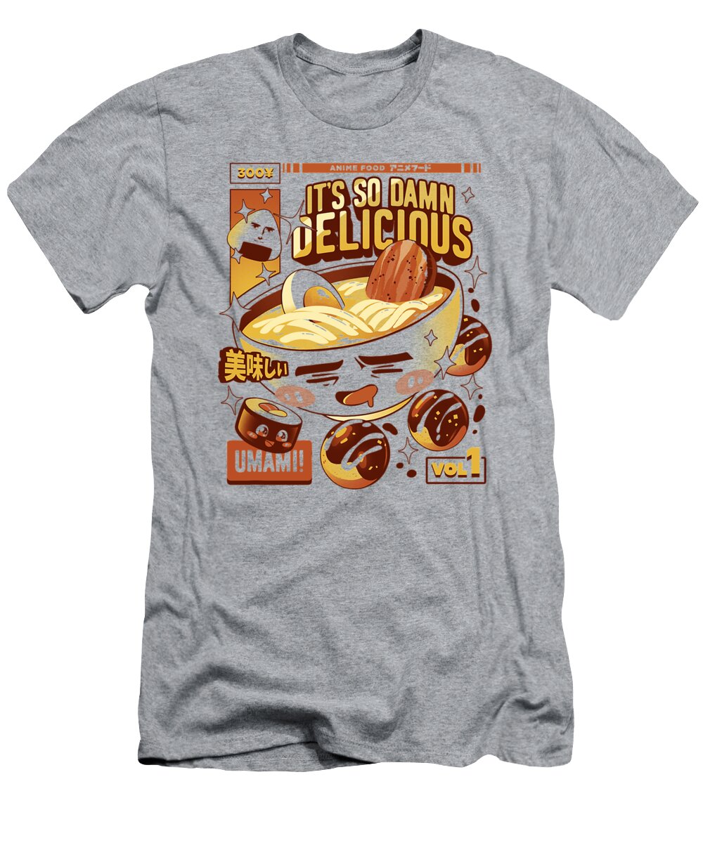 Anime Food Tine Kampf T-Shirt