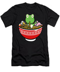 Anime Frog Eating Ramen Noodles Kids Teen Girls Albert Smith T-Shirt