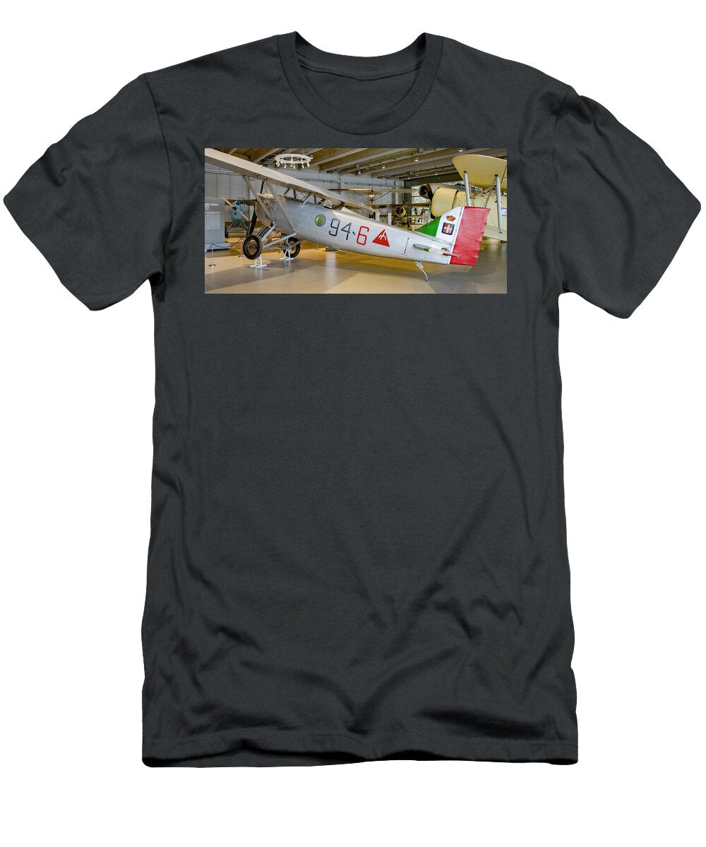 Ansaldo Ac2 At Italian Air Force Museum in Vigna Di Valle Italy Ivan Batinic T-Shirt
