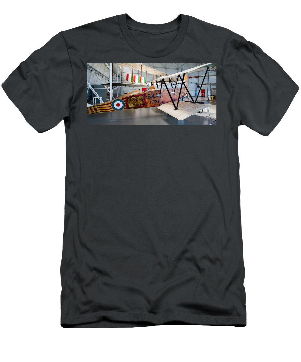 Ansaldo Sva 5 At Italian Air Force Museum in Vigna Di Valle Italy Ivan Batinic T-Shirt