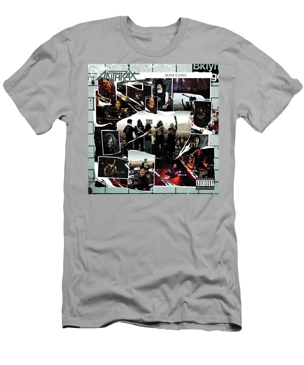 Anthrax Alive 2 Album Cover 2005 Robert Banach T-Shirt