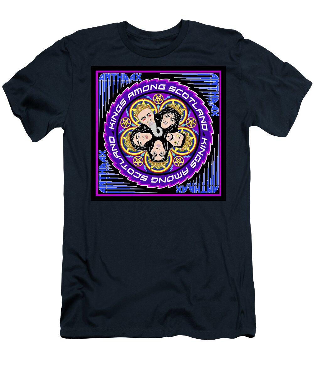 Anthrax Kings Among Scotland Album Cover 2018 Robert Banach T-Shirt