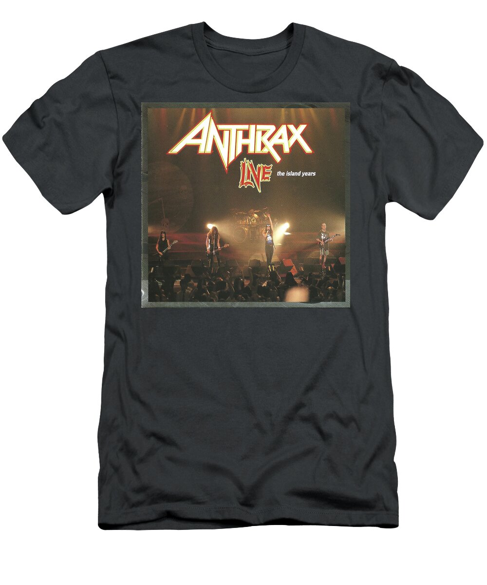 Anthrax Live the Island Years Album Cover 1994 Robert Banach T-Shirt