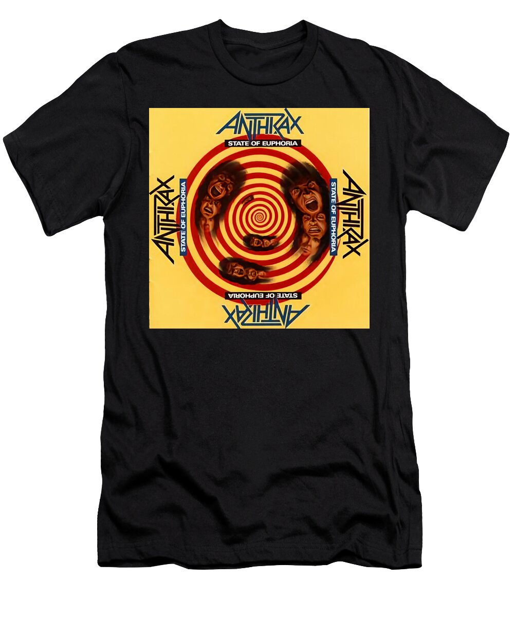 Anthrax State of Euphoria Album Cover 1988 Robert Banach T-Shirt