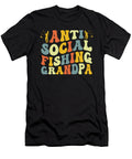 Anti Social Fishing Grandpa Fathers Day Me T-Shirt