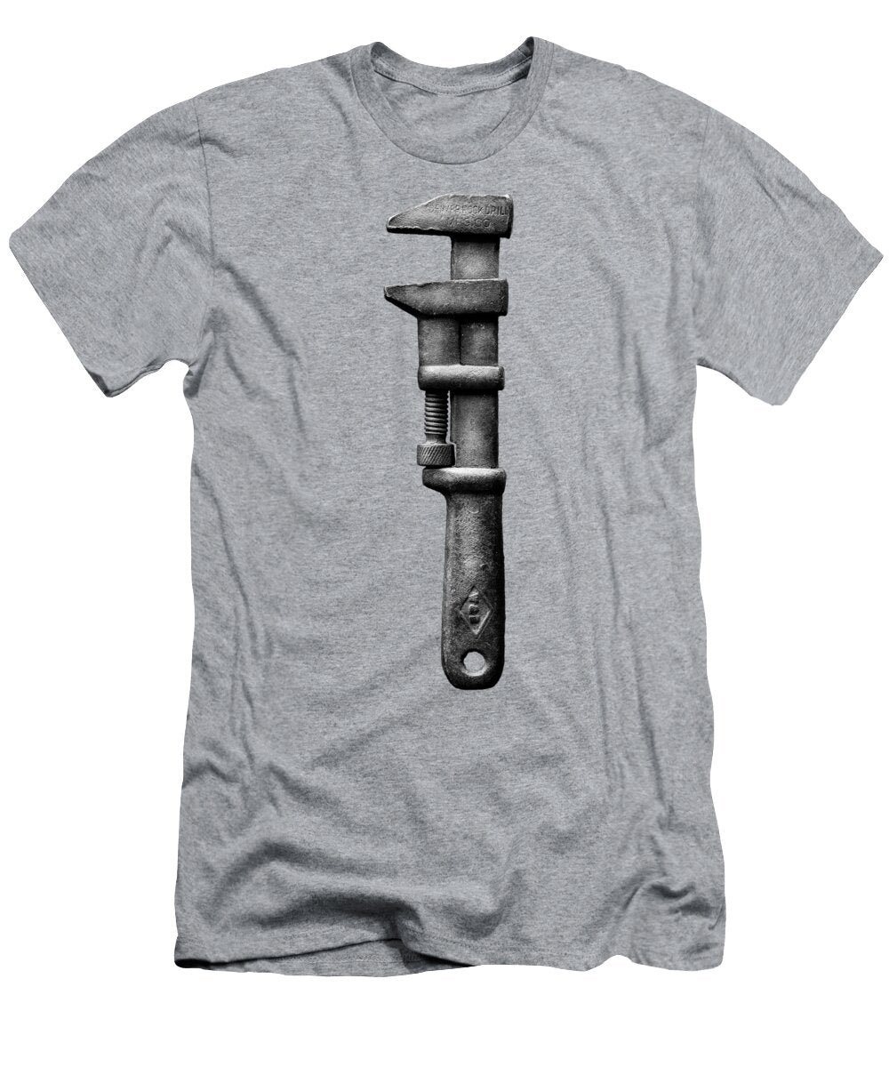 Antique Adjustable Wrench Bw Yopedro T-Shirt