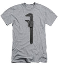 Antique Adjustable Wrench Front in Bw Yopedro T-Shirt