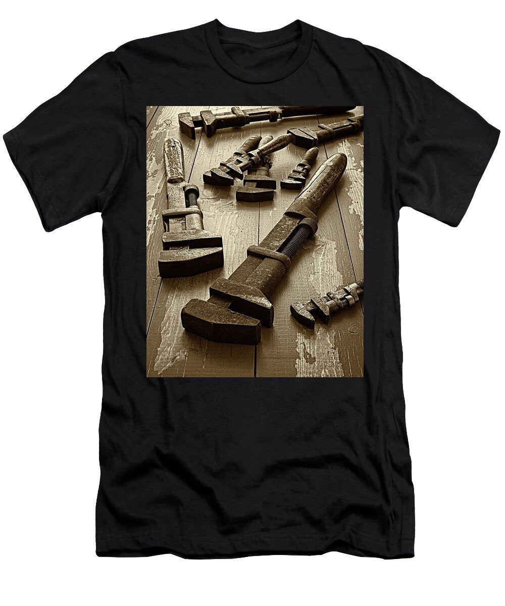 Antique Adjustable Wrenches David Smith T-Shirt